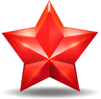 Ico Star Icon - Red Star Icon Png, Transparent Png PNG with transparent background