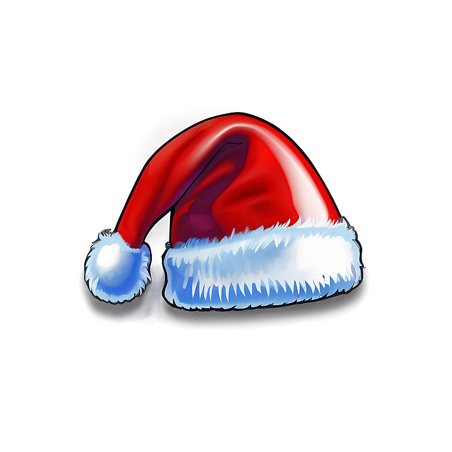 Shiny Santa Hat Icon PNG 72 PNG image with a transparent background, free high-resolution download