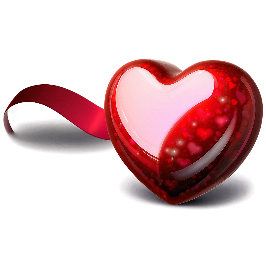 Shiny Valentine Heart PNG kbb13 PNG image with a transparent background, free high-resolution download