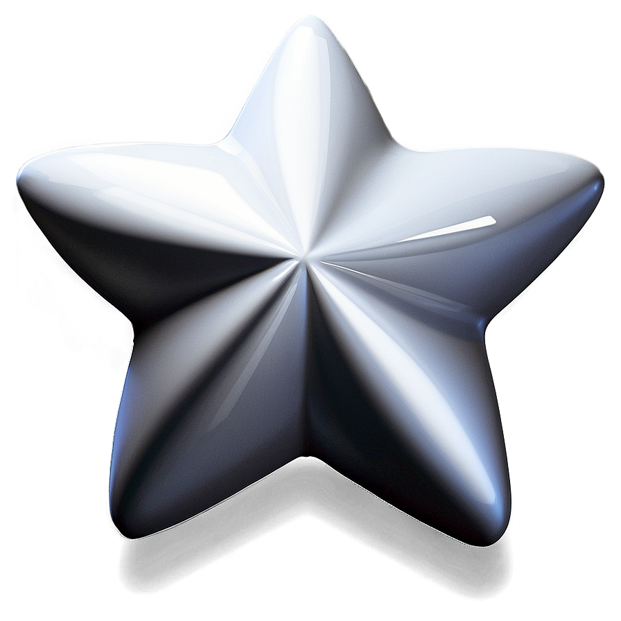 Shiny White Star Illustration Png Hox