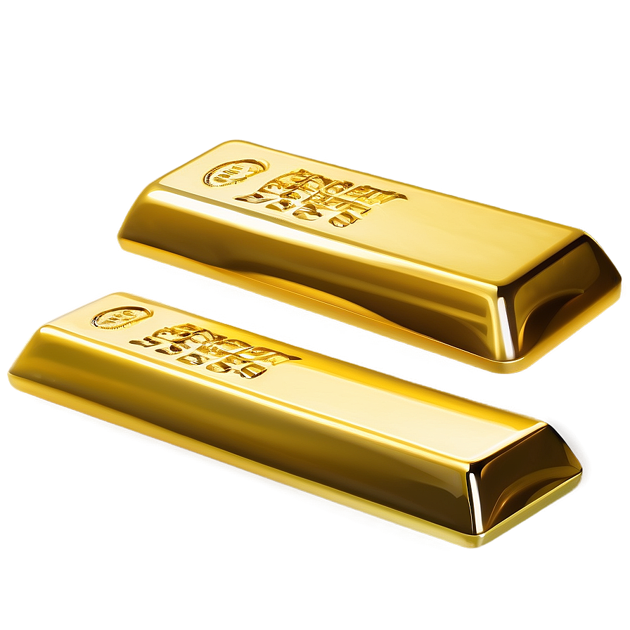 Shiny Yellow Gold Bar Png 88