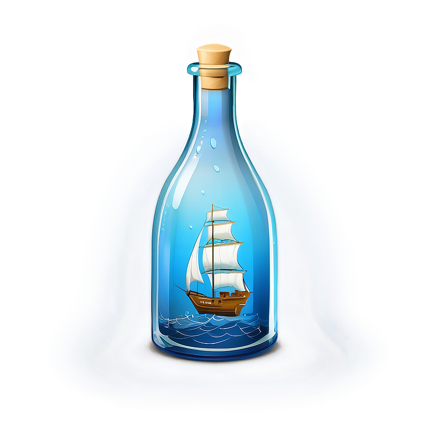 Ship In Bottle Png 94