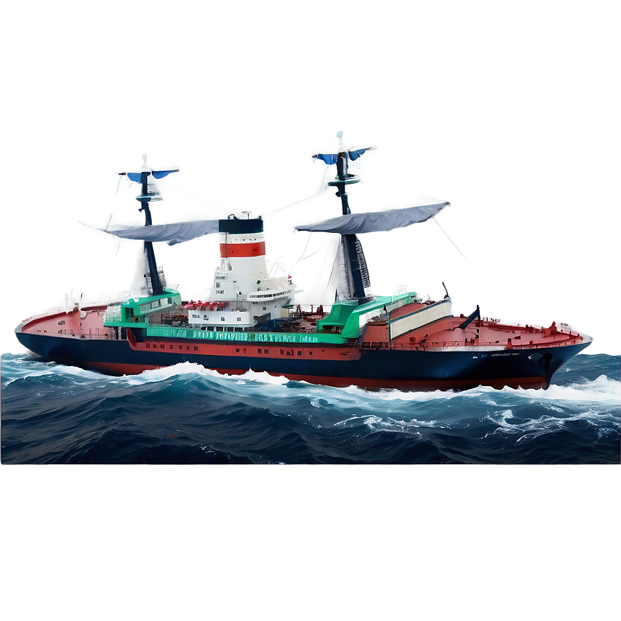 Ship In Storm Png Cxd84