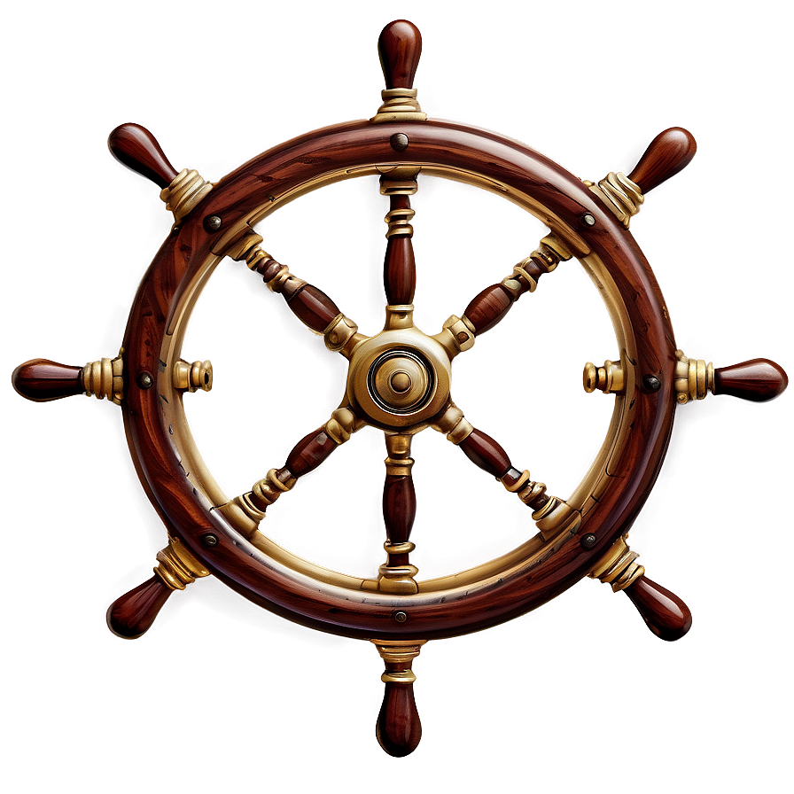 Ship Steering Wheel Nautical PNG ove PNG with transparent background