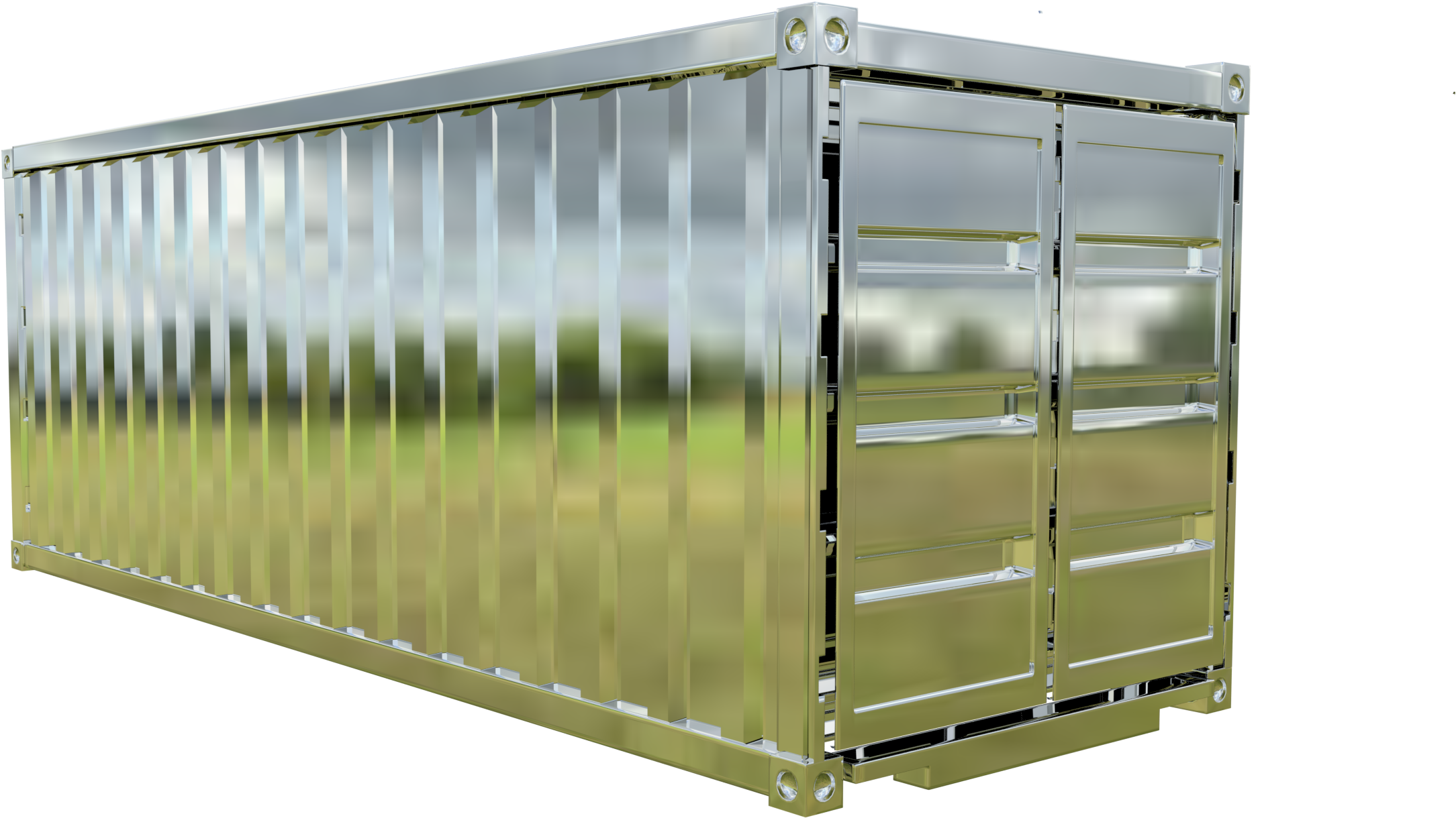 Shipping Container3 D Model