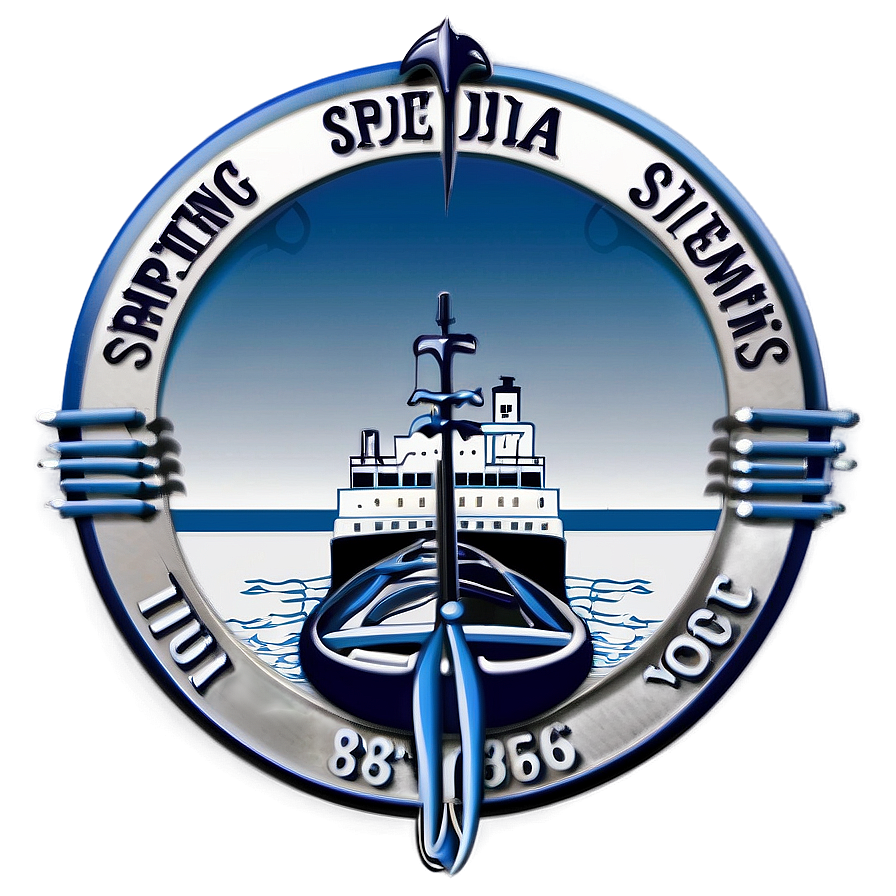 Shipping Industry Emblems PNG 7 PNG with transparent background