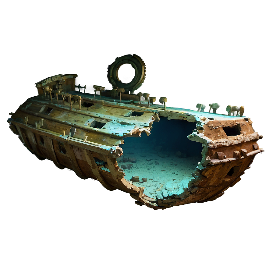 Shipwreck Hidden Treasure Png Dlh55