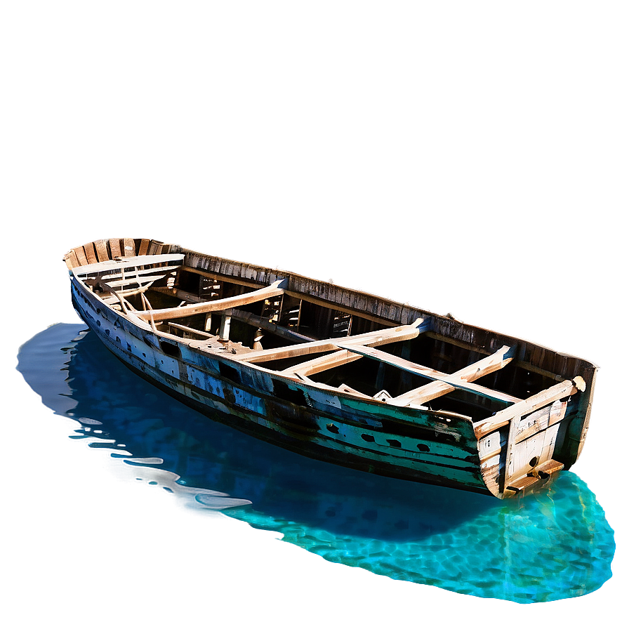 Shipwreck In Clear Blue Waters Png Ywa