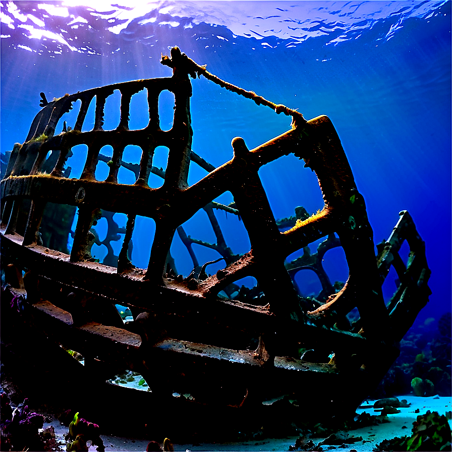 Shipwreck In Marine Sanctuary Png 67