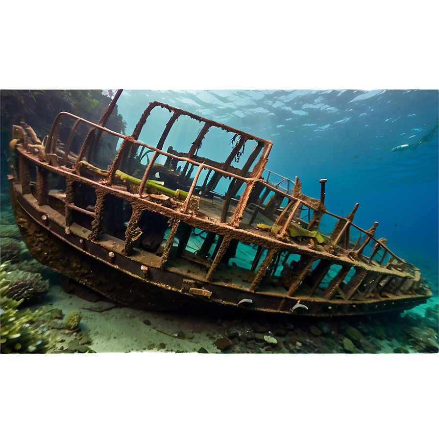 Shipwreck In Marine Sanctuary Png Sxr