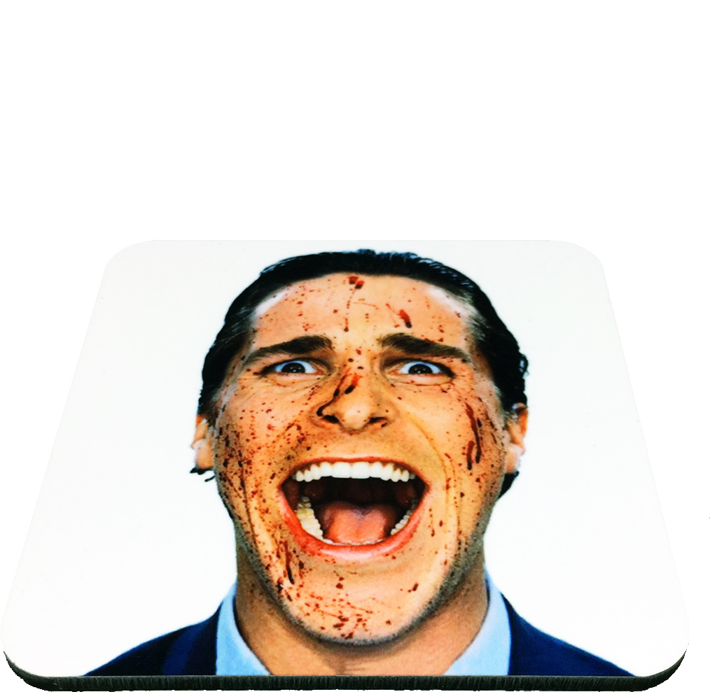 Transparent Surprised Patrick Png - American Psycho, Png Download PNG with transparent background