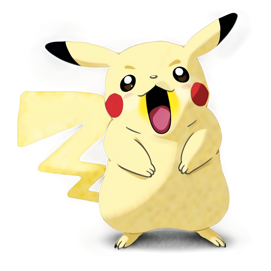 Shocked Pikachu Face Png Xpd12