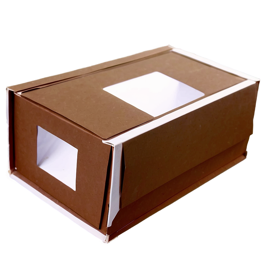 Shoe Box With Window Png Vsc73