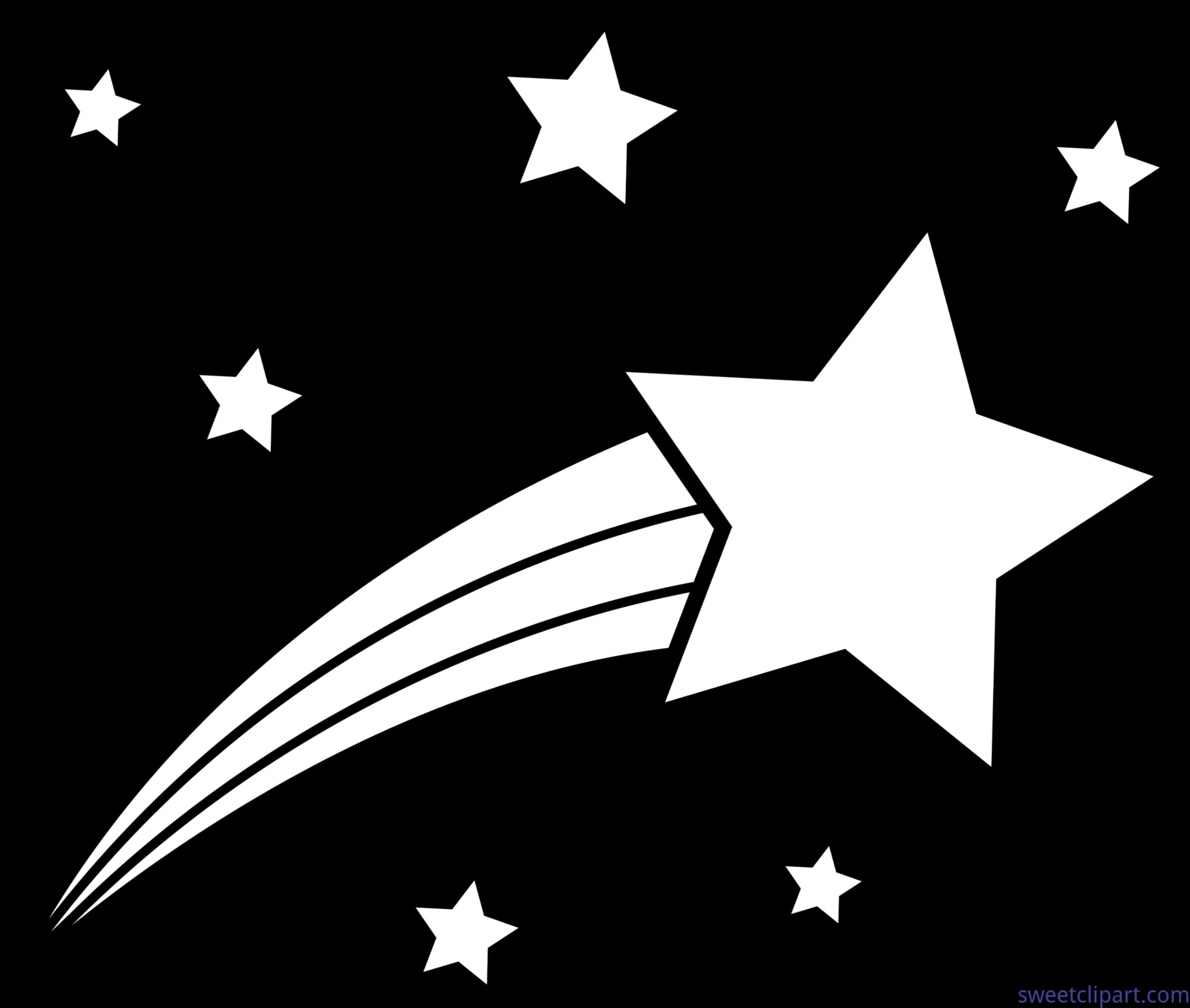 Shooting Star Vector Art