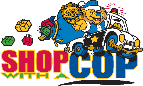 Shop With A Cop Event Graphic