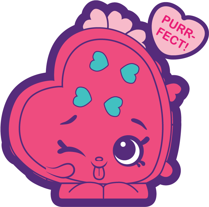 Shopkins Purrfect Heart Character