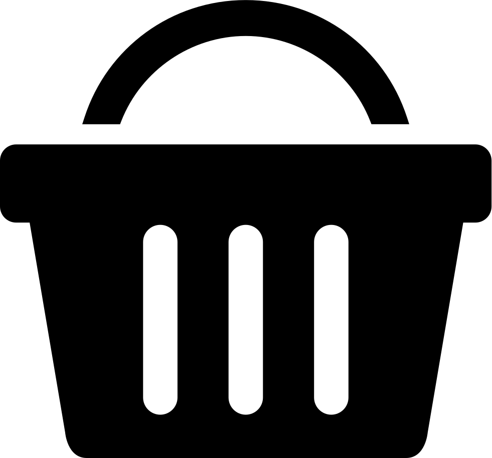 Shopping Basket Icon PNG with transparent background