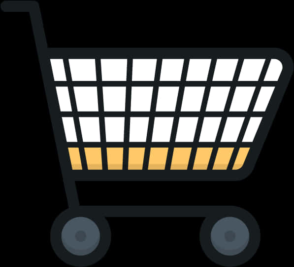 Shopping Cart Icon Graphic PNG image with a transparent background, free high-resolution download