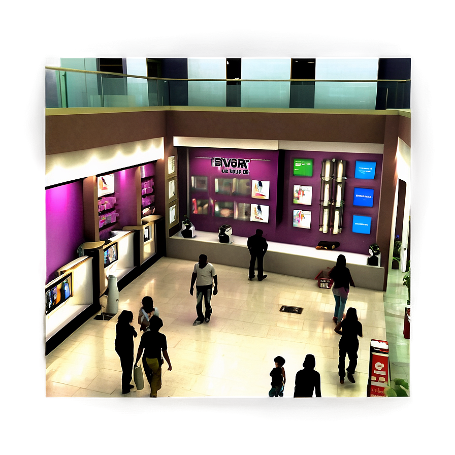 Shopping Mall Interior Png Qer37