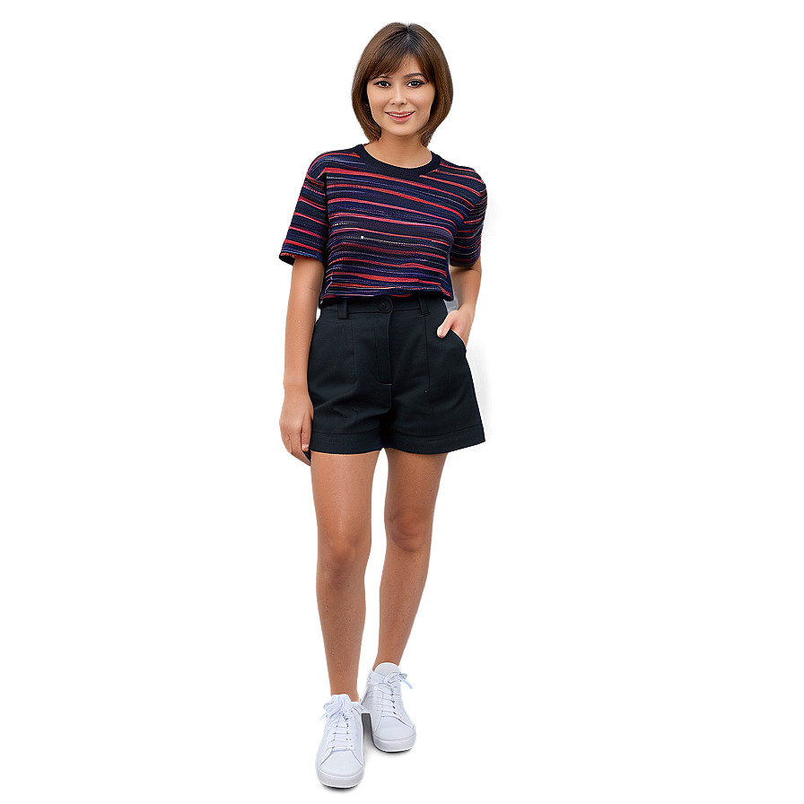 Short Brown Hair Girl Png Xab67