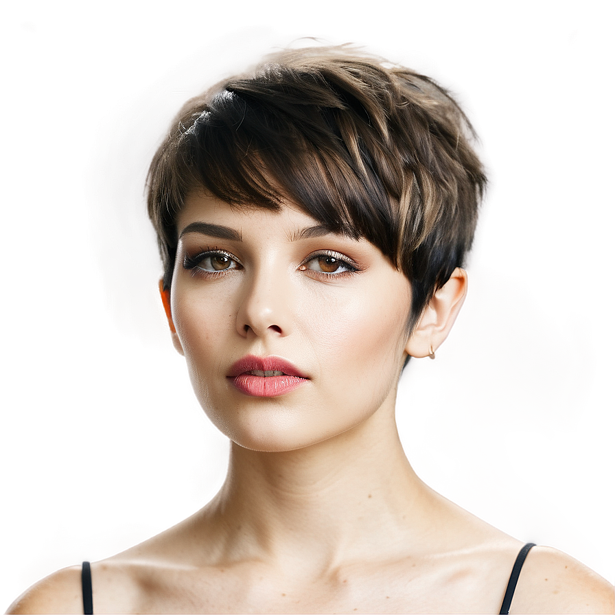 Short Hair Vogue Png 64