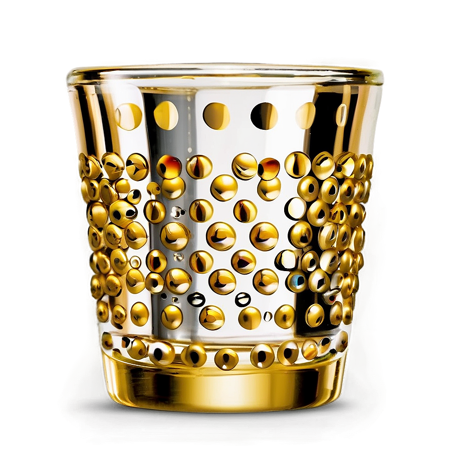 Shot Glass Filled With Gold Png 3