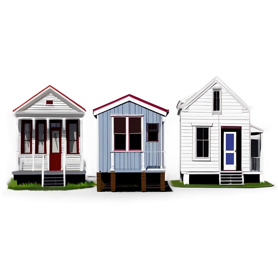 Shotgun Houses Png 65