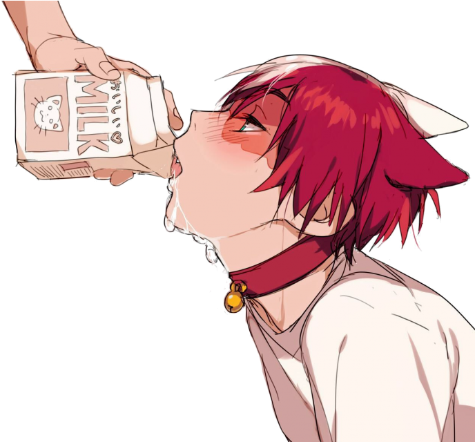 #шото #шото Тодороки #shoto #shoto Todoroki #shouto - Anime Boy Drinking Milk, HD Png Download PNG with transparent background