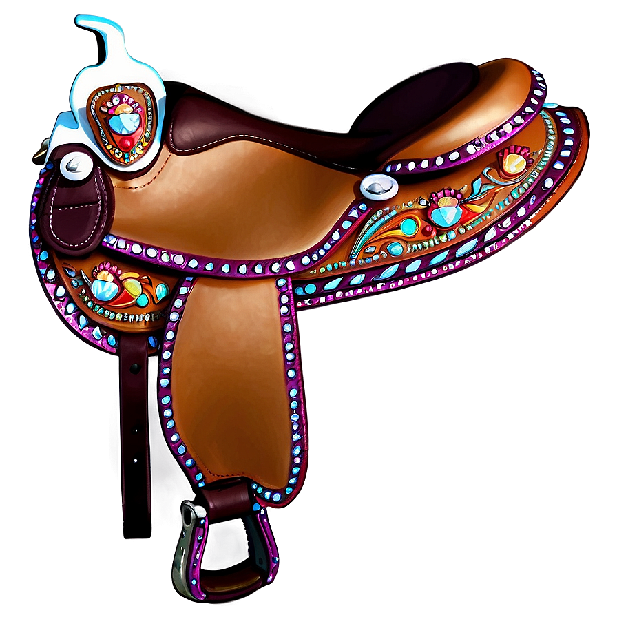 Show Saddle Png 06292024