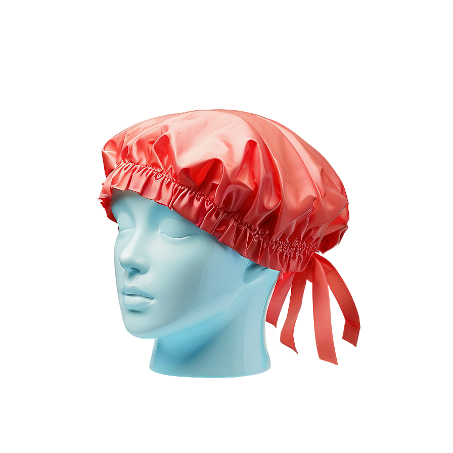 Shower Cap With Ribbon Png Mij