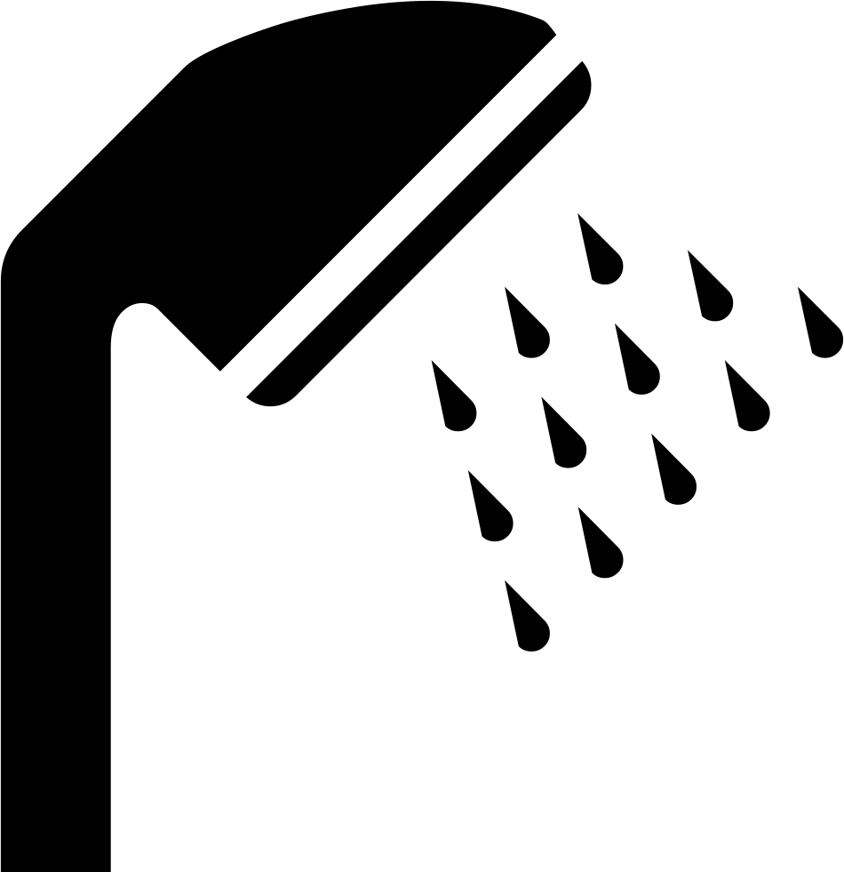 Shower - Shower Icon Free Svg, HD Png Download PNG with transparent background