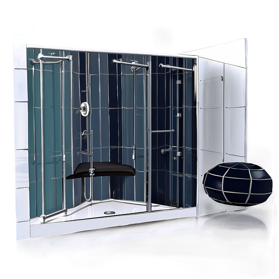 Shower With Seating Bench Png Pen58