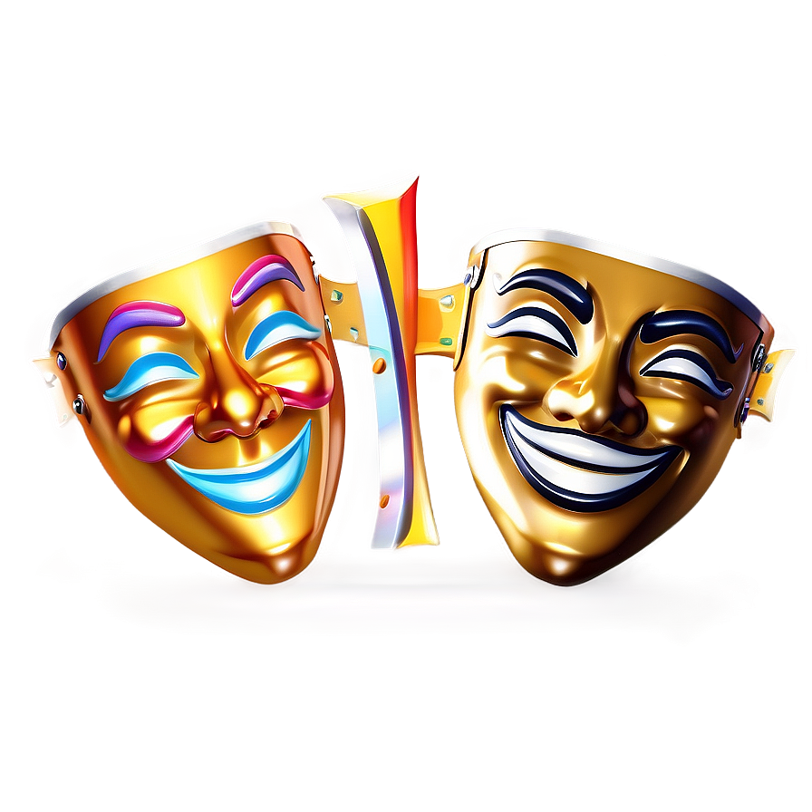 Showtime Comedy Mask Png 06242024