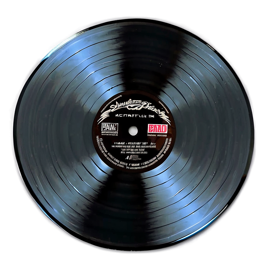 Showtime Vinyl Record Png 06242024