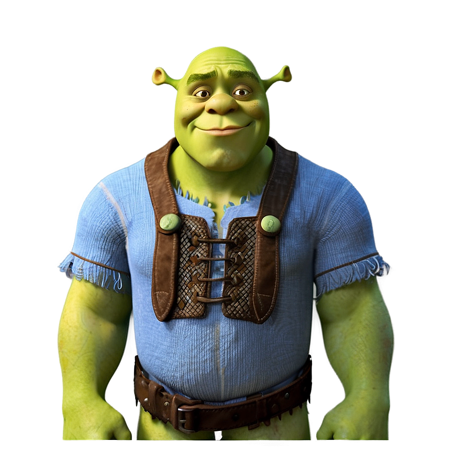 Shrek 3d Model Png Wky7