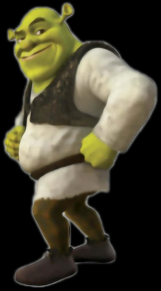 Shrek Character Pose