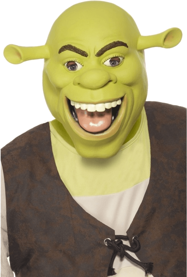 Shrek Character Smiling Face