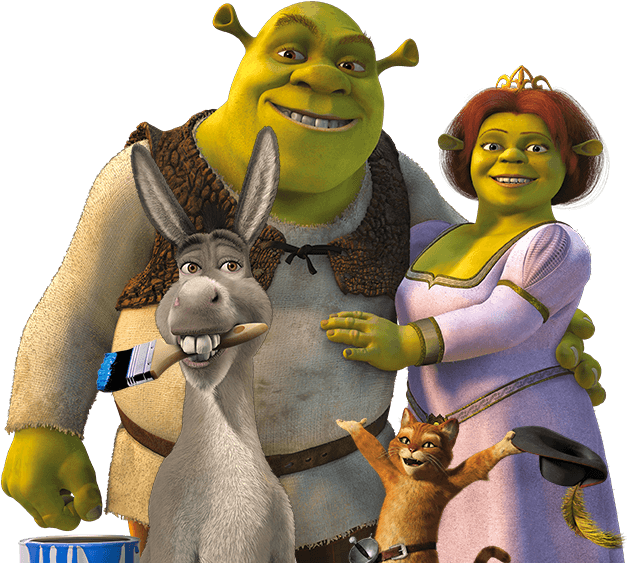 Shrek Friends Animated Characters