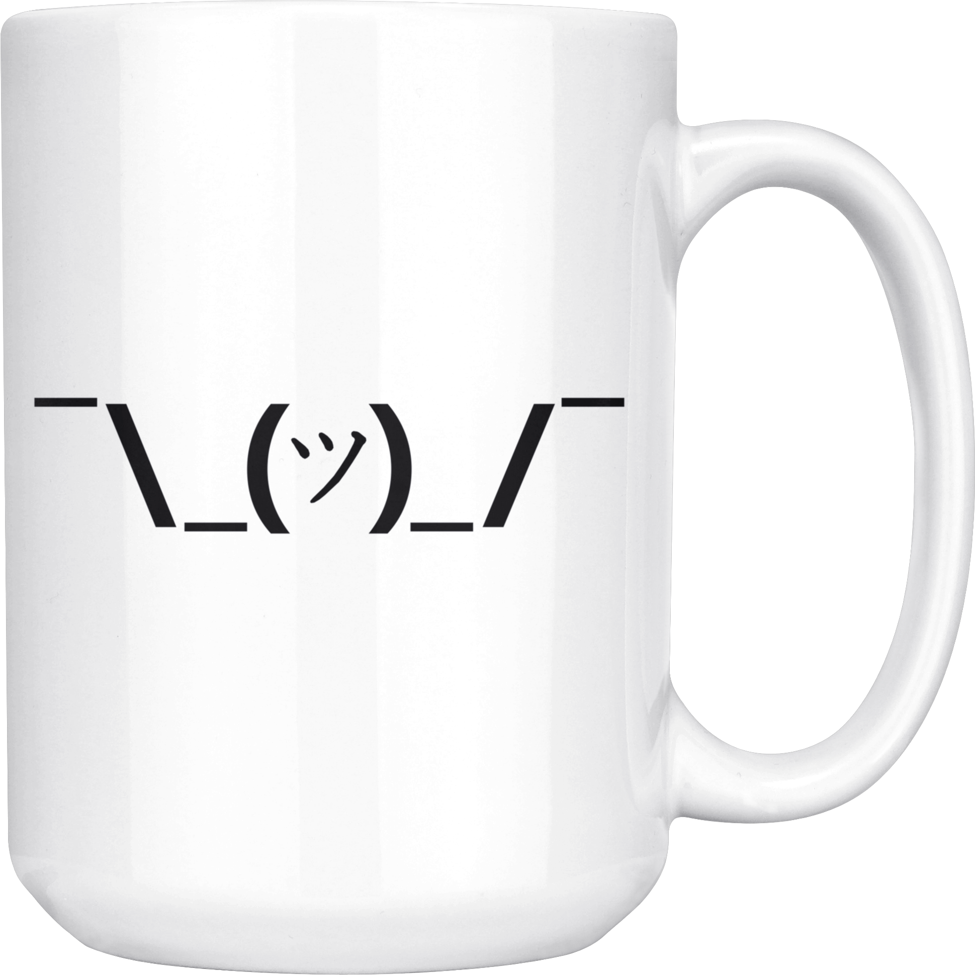 Shrug Emoji Printed Mug