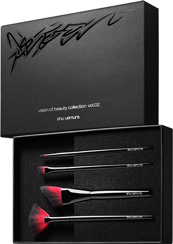 Shu Uemura Vision Of Beauty Artist Edition Brush Set - Shu Uemura Brush Limited, HD Png Download PNG image with a transparent background, free high-resolution download