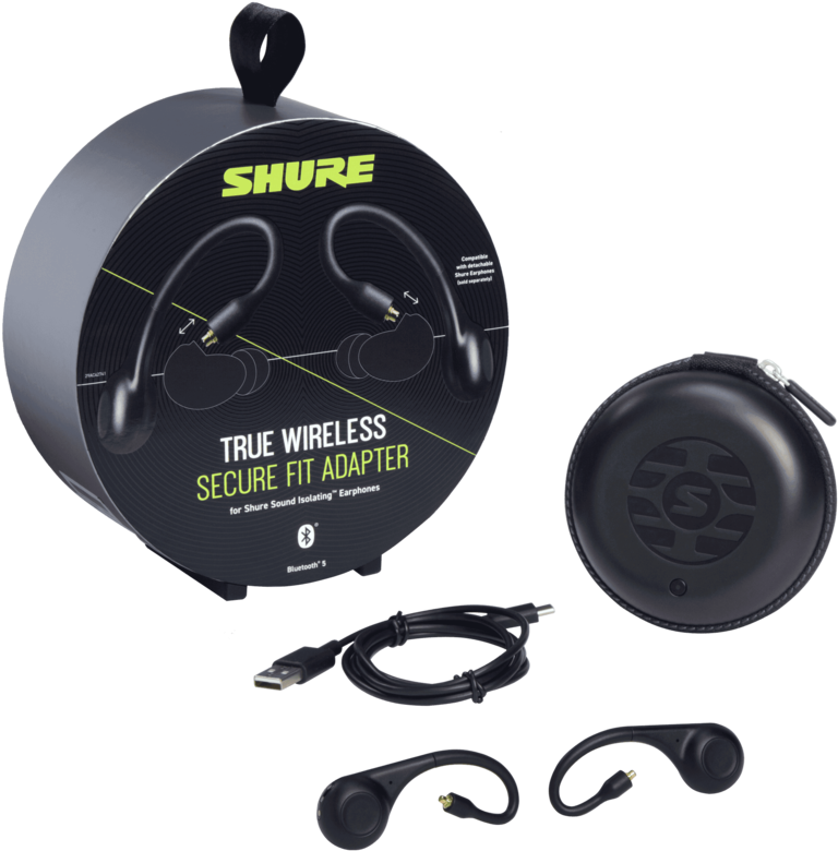 Shure True Wireless Secure Fit Adapter Earphones