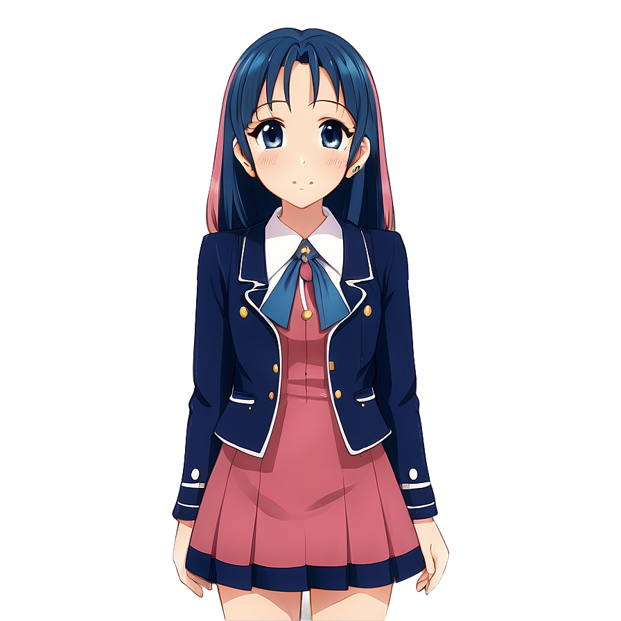 Shy Anime Character Blush Png 38