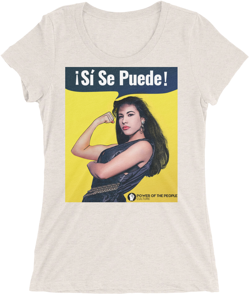 Selena Si Se Puede Fitted Shirt Thumbnail - Active Shirt, HD Png Download PNG with transparent background