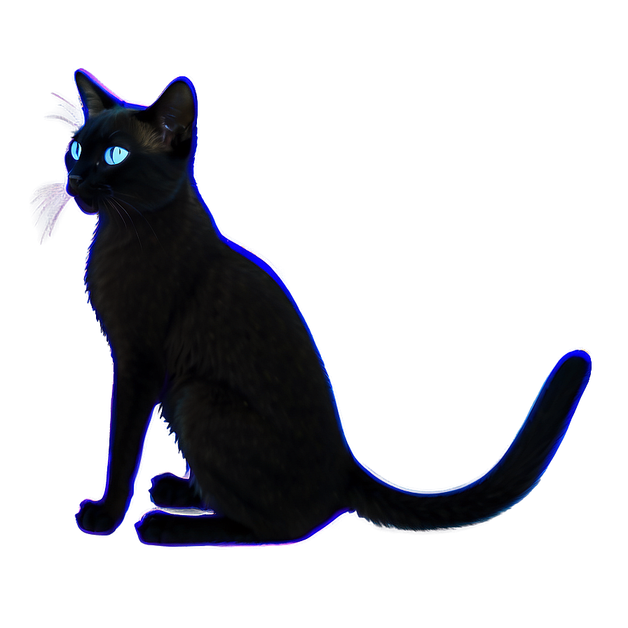 Siamese Cat Silhouette Png Exq