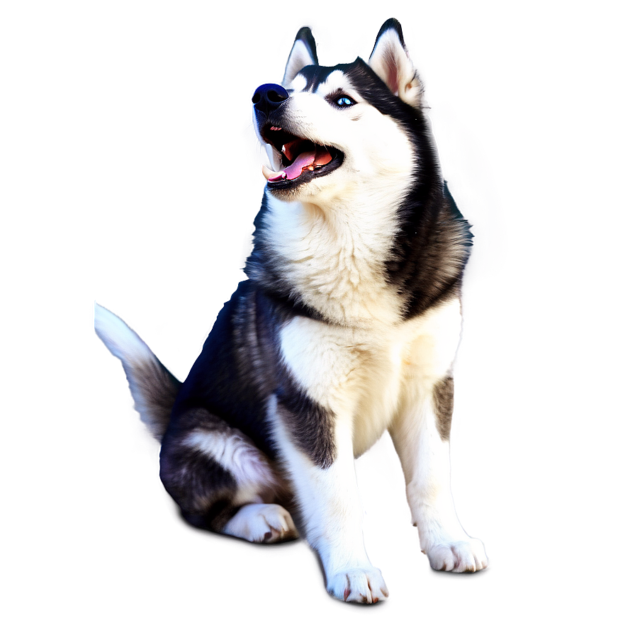 Siberian Husky Howling Png Hcc