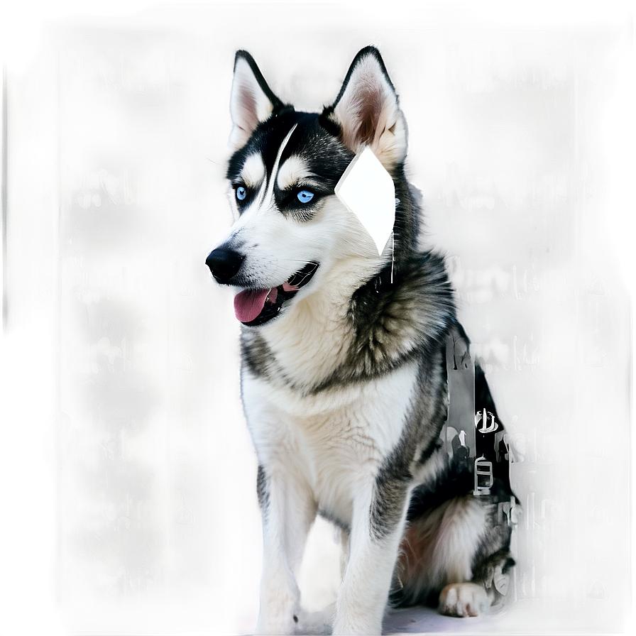 Siberian Husky In Park Png 06252024