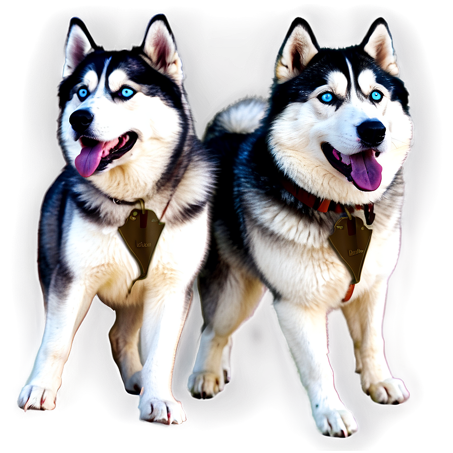 Siberian Husky Pack Png Pwn58