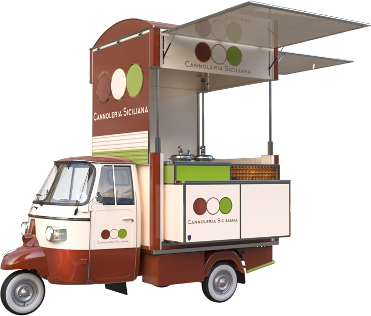Food Truck Psta Ape Piaggio, HD Png Download PNG with transparent background