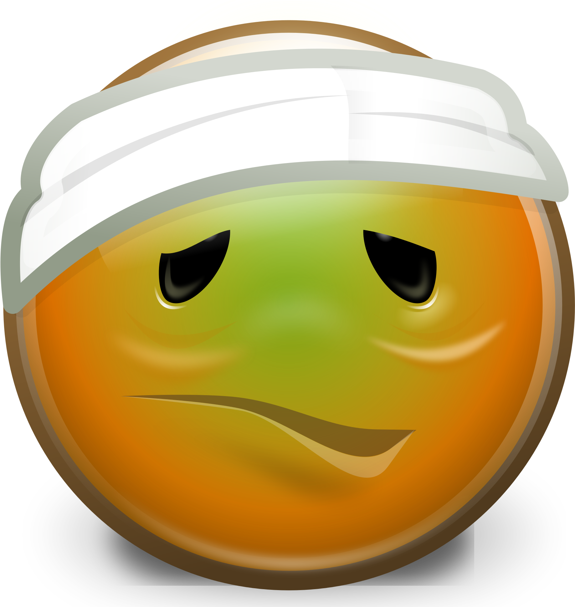 Sick Emojiwith Headband