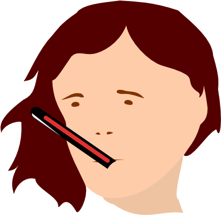 Sick Girl Svg Clip Arts - Someone Sick, HD Png Download PNG with transparent background